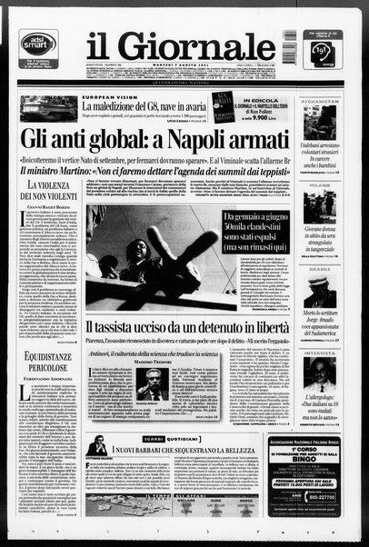 Il giornale : quotidiano del mattino